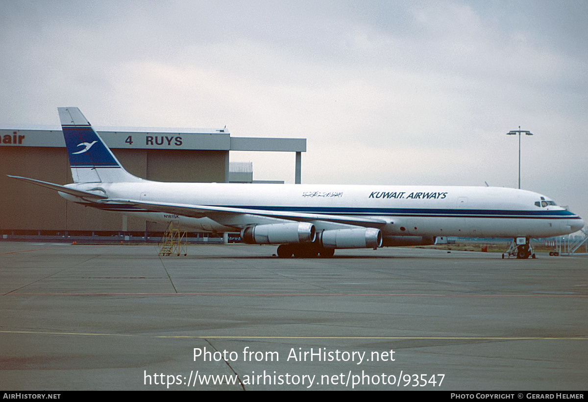 Aircraft Photo of N181SK | McDonnell Douglas DC-8-62H(F) | Kuwait Airways | AirHistory.net #93547