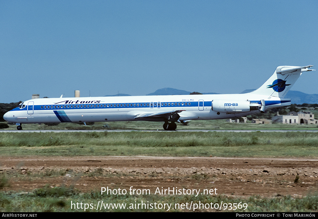 Aircraft Photo of OH-LMU | McDonnell Douglas MD-83 (DC-9-83) | Airtours International | AirHistory.net #93569