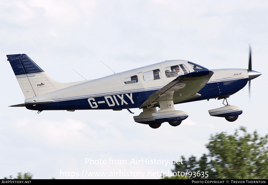 Aircraft Photo of G-DIXY | Piper PA-28-181 Archer III | AirHistory.net #93635