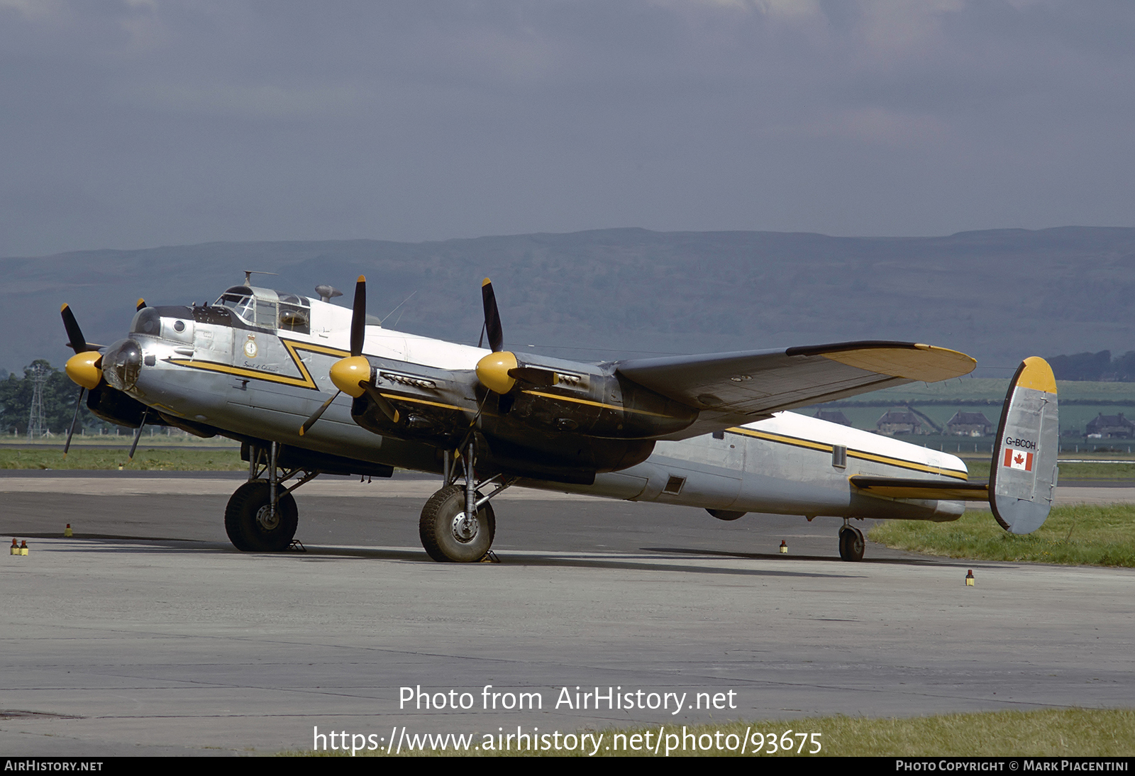 Aircraft Photo of G-BCOH | Avro 683 Lancaster Mk10AR | AirHistory.net #93675