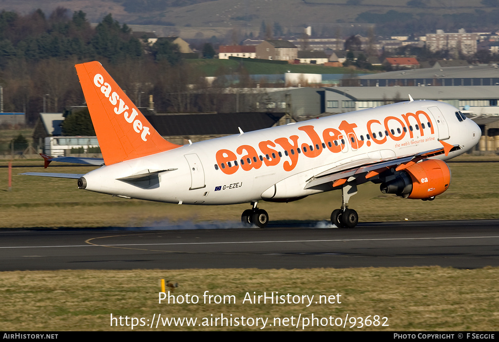 Aircraft Photo of G-EZEJ | Airbus A319-111 | EasyJet | AirHistory.net #93682