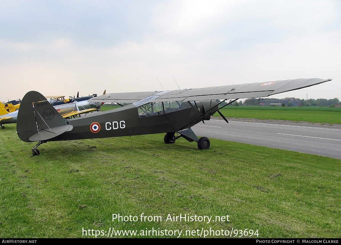 Aircraft Photo of G-CUBJ | Piper PA-18-150 Super Cub | France - Army | AirHistory.net #93694