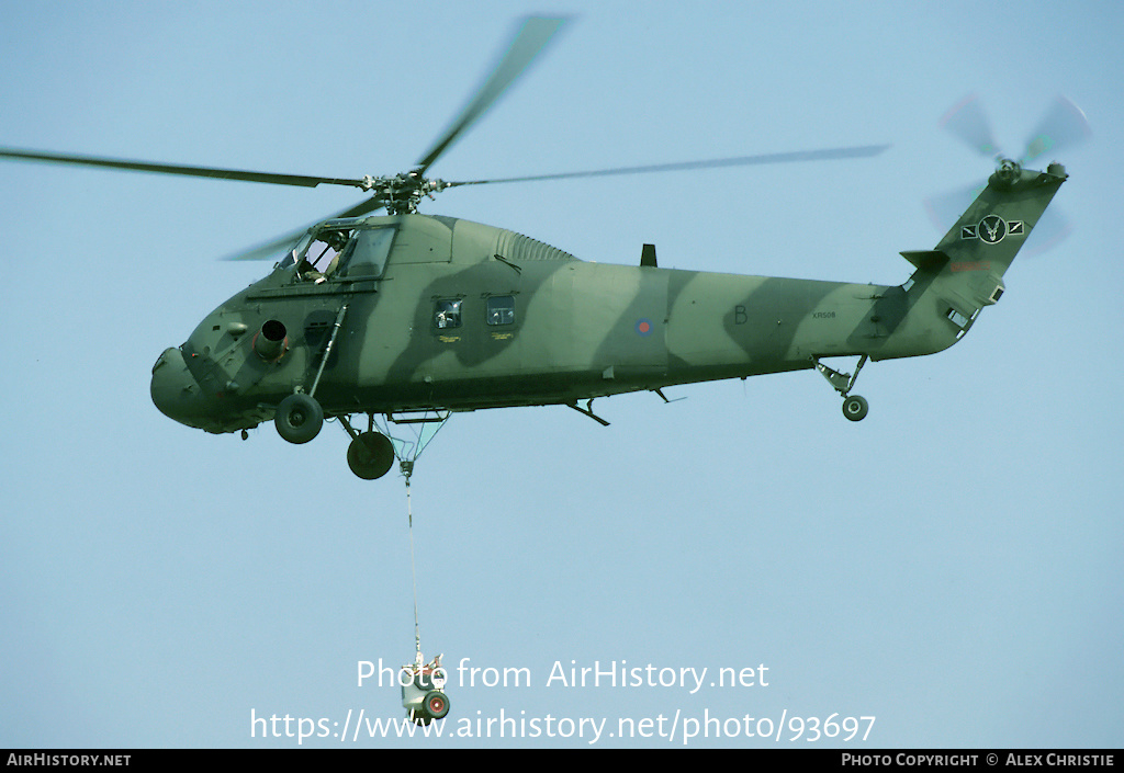 Aircraft Photo of XR508 | Westland WS-58 Wessex HC.2 | UK - Air Force | AirHistory.net #93697