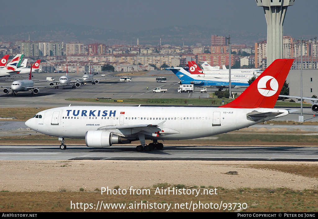 Aircraft Photo of TC-JCZ | Airbus A310-304 | Turkish Airlines | AirHistory.net #93730