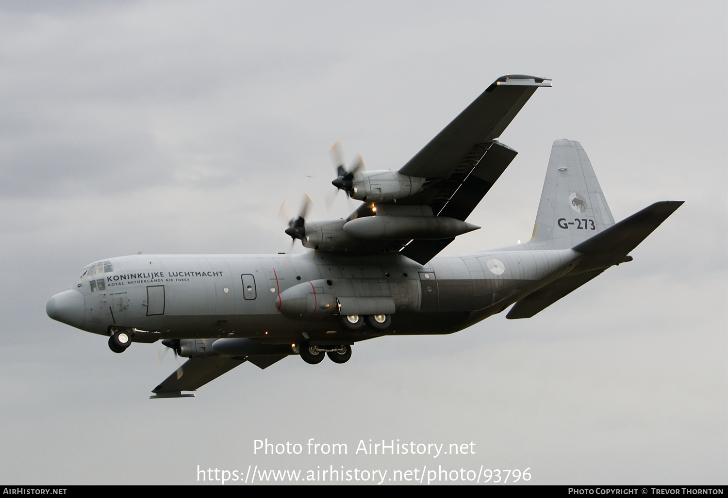 Aircraft Photo of G-273 | Lockheed C-130H-30 Hercules (L-382) | Netherlands - Air Force | AirHistory.net #93796