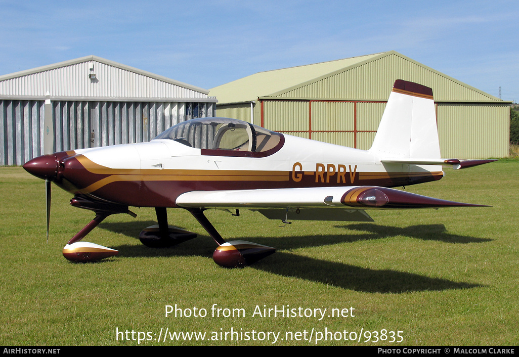 Aircraft Photo of G-RPRV | Van's RV-9A | AirHistory.net #93835