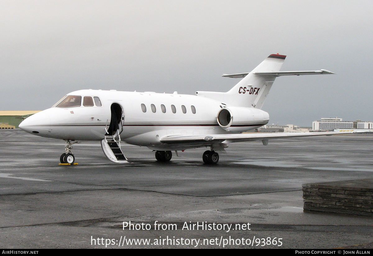 Aircraft Photo of CS-DFX | Raytheon Hawker 800XP | AirHistory.net #93865