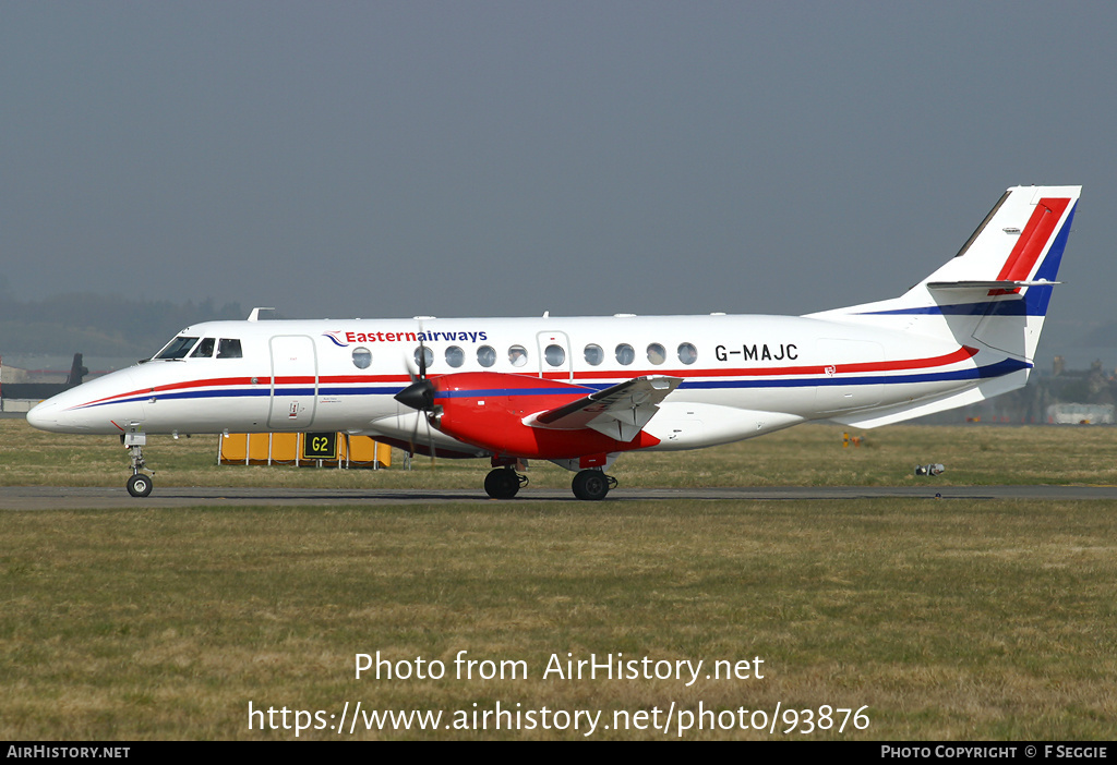 Aircraft Photo of G-MAJC | British Aerospace Jetstream 41 | Eastern Airways | AirHistory.net #93876