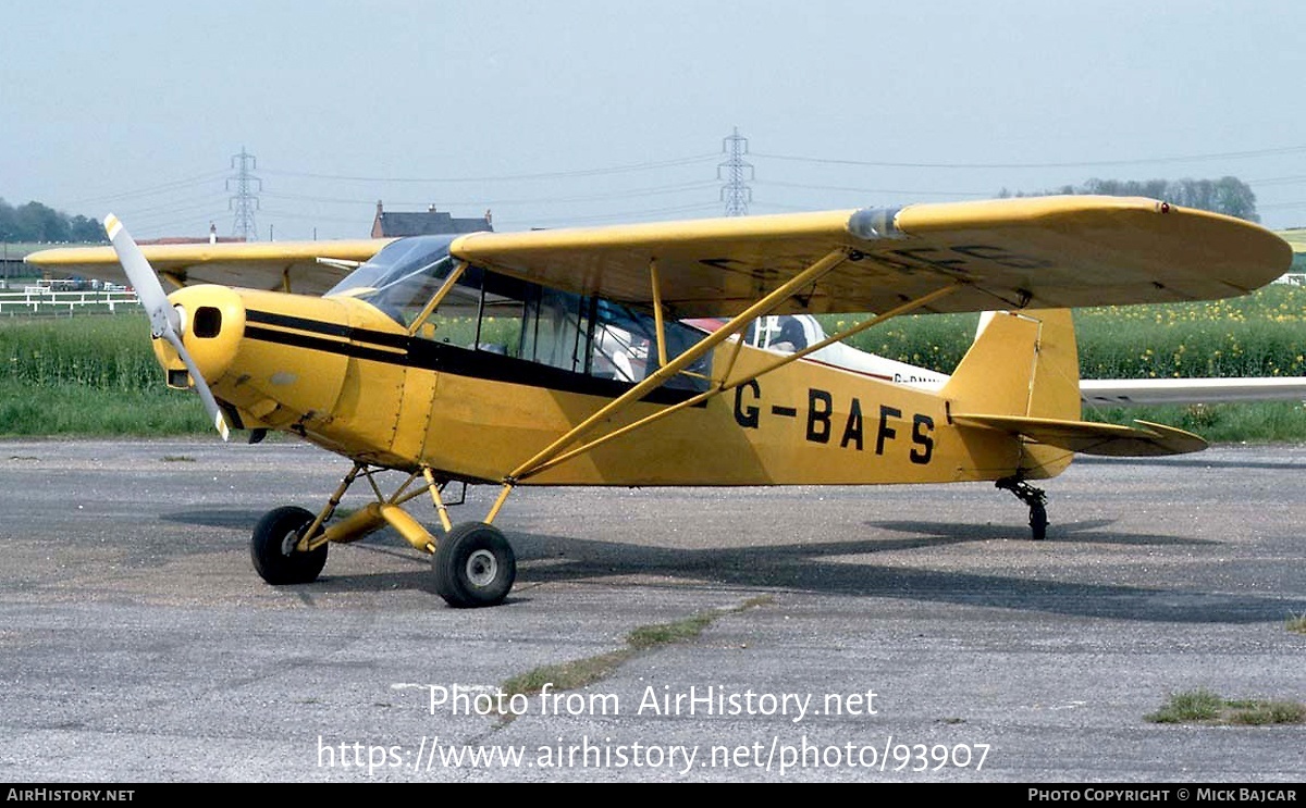 Aircraft Photo of G-BAFS | Piper PA-18-150 Super Cub | AirHistory.net #93907