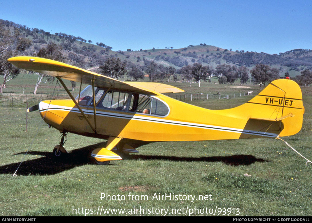 Aircraft Photo of VH-UEJ | Champion 7FC Tri-Traveler | AirHistory.net #93913