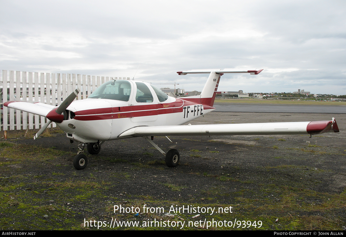 Aircraft Photo of TF-FFE | Beech 77 Skipper | AirHistory.net #93949