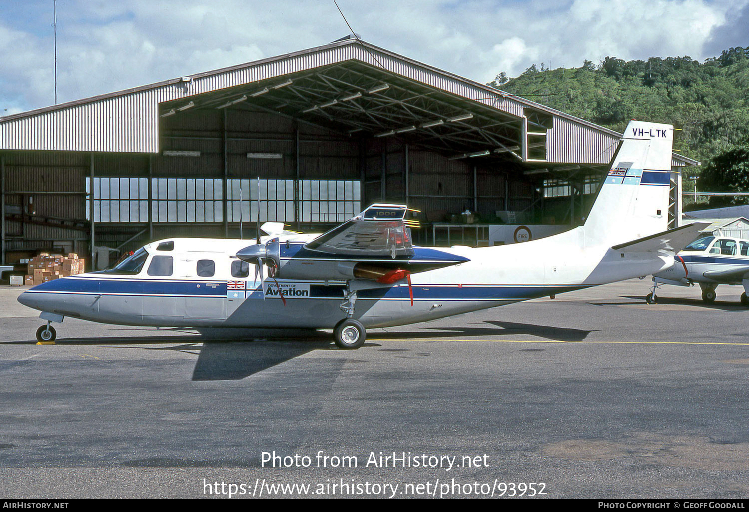 Aircraft Photo of VH-LTK | Gulfstream Aerospace 695A Jetprop 1000 | Department of Aviation | AirHistory.net #93952