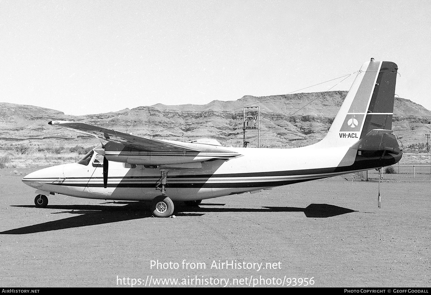 Aircraft Photo of VH-ACL | Rockwell 500S Shrike Commander | AirHistory.net #93956