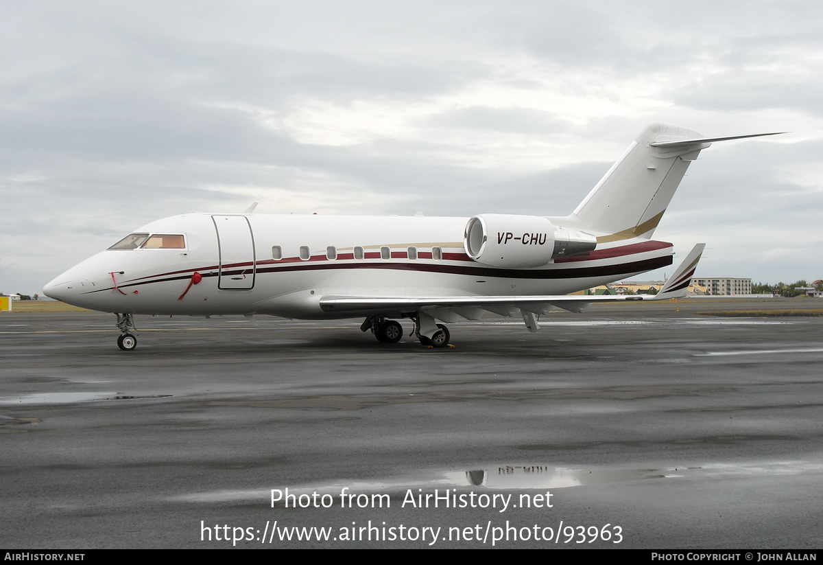 Aircraft Photo of VP-CHU | Bombardier Challenger 604 (CL-600-2B16) | AirHistory.net #93963