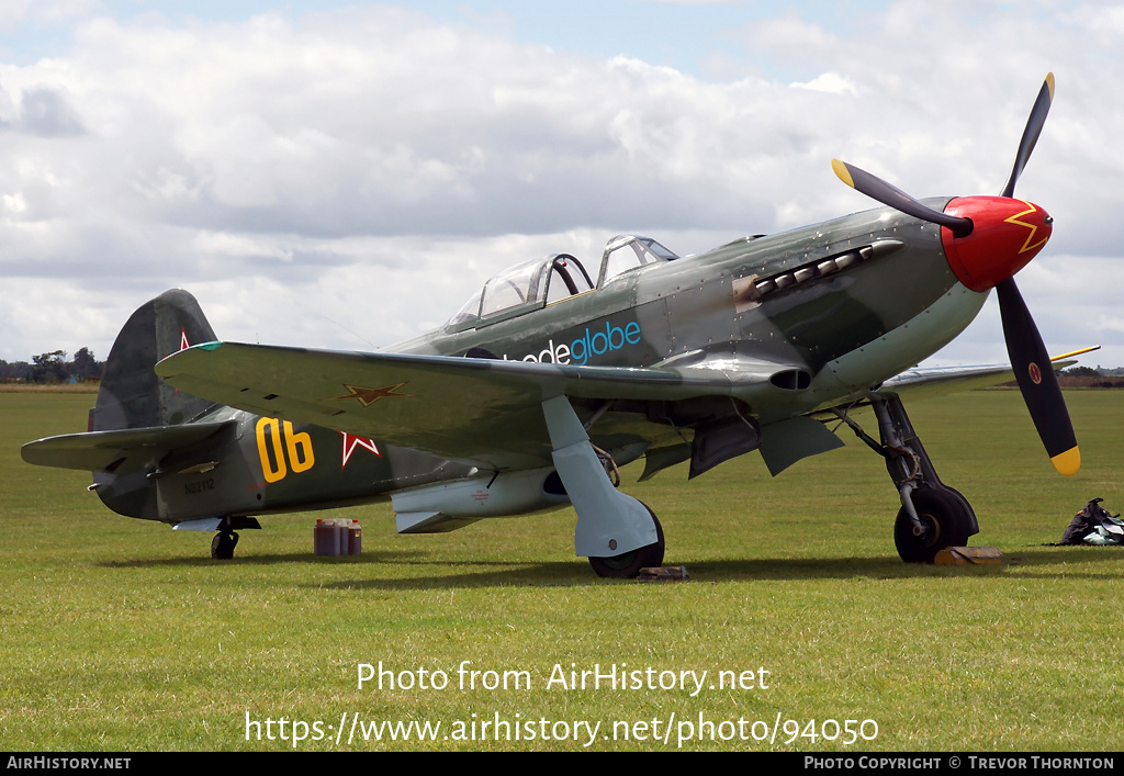 Aircraft Photo of N82112 / 06 yellow | Yakovlev Yak-9UM | Soviet Union - Air Force | AirHistory.net #94050