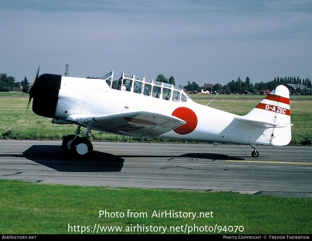 Aircraft Photo of G-AZSC | North American AT-16 Harvard IIB | AirHistory.net #94070