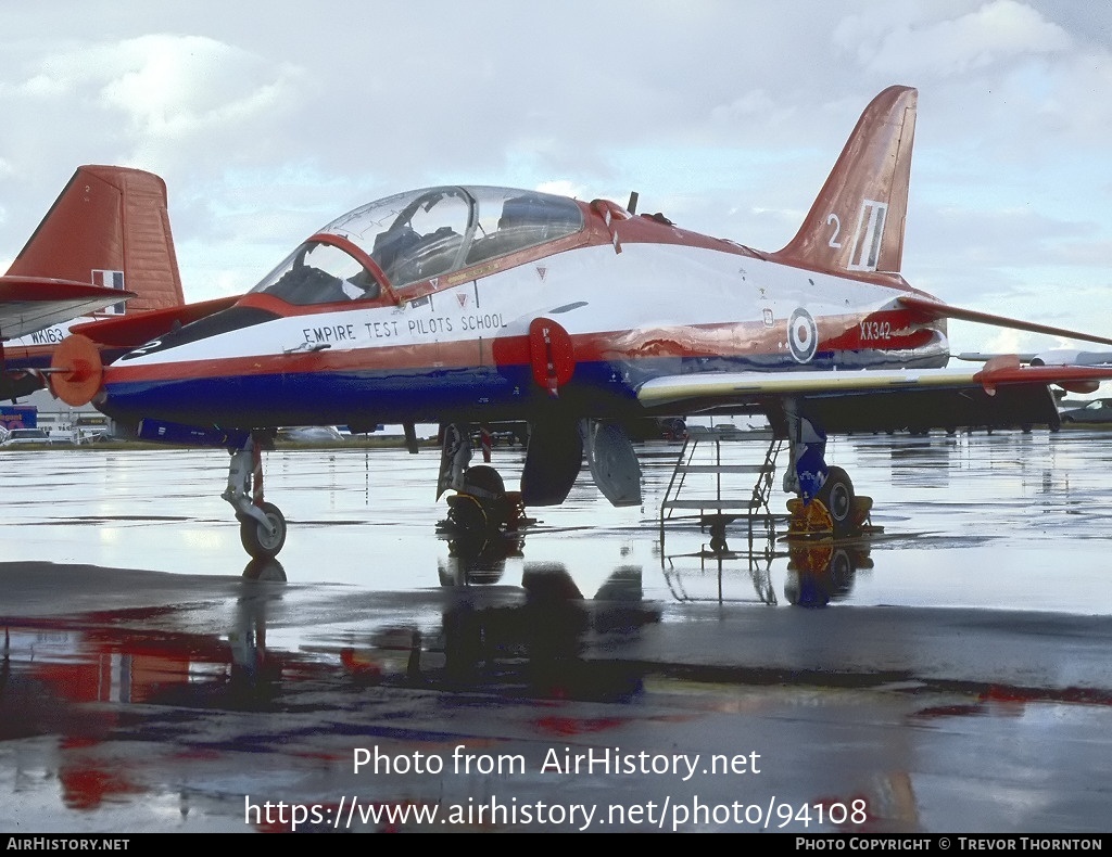 Aircraft Photo of XX342 | British Aerospace Hawk T1 | UK - Air Force | AirHistory.net #94108