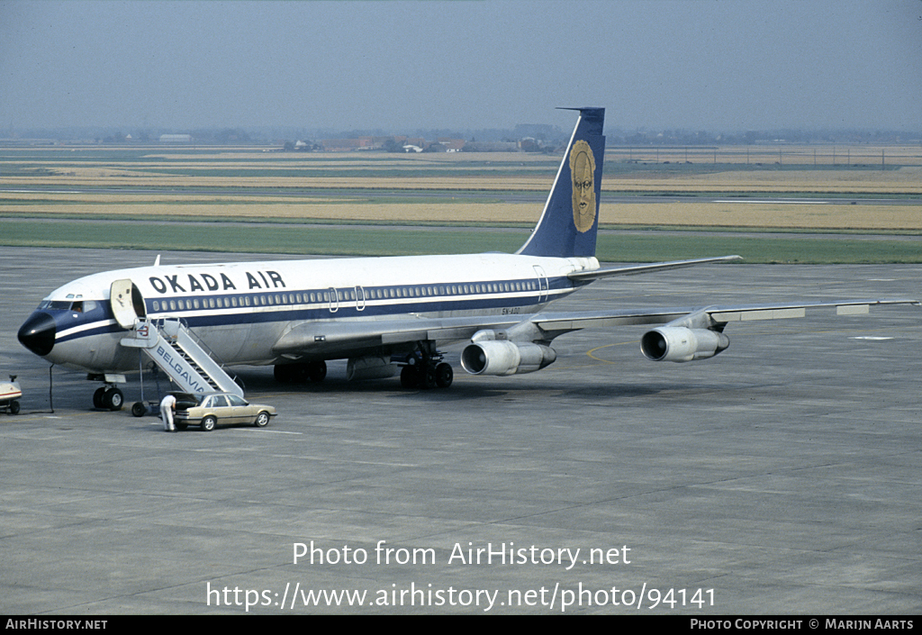 Aircraft Photo of 5N-AOQ | Boeing 707-355C | Okada Air | AirHistory.net #94141