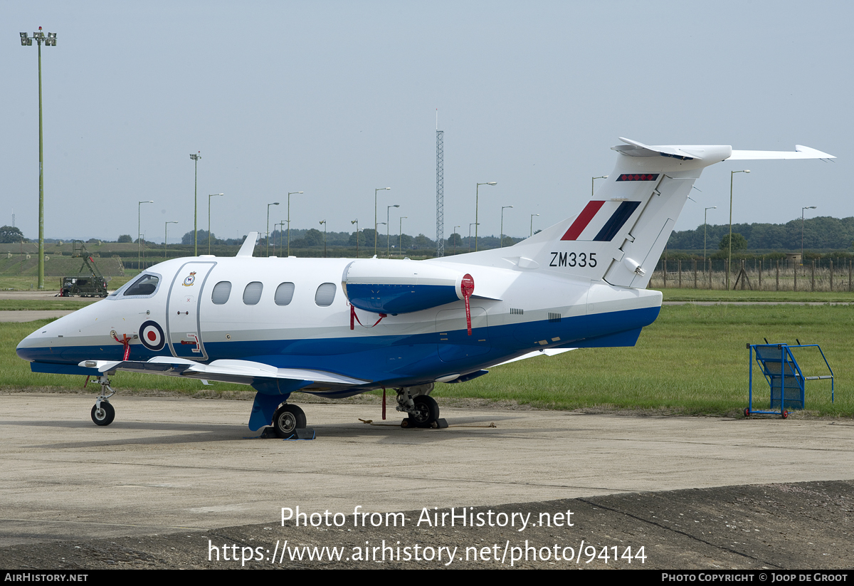 Aircraft Photo of ZM335 | Embraer EMB-500 Phenom 100 | UK - Air Force | AirHistory.net #94144