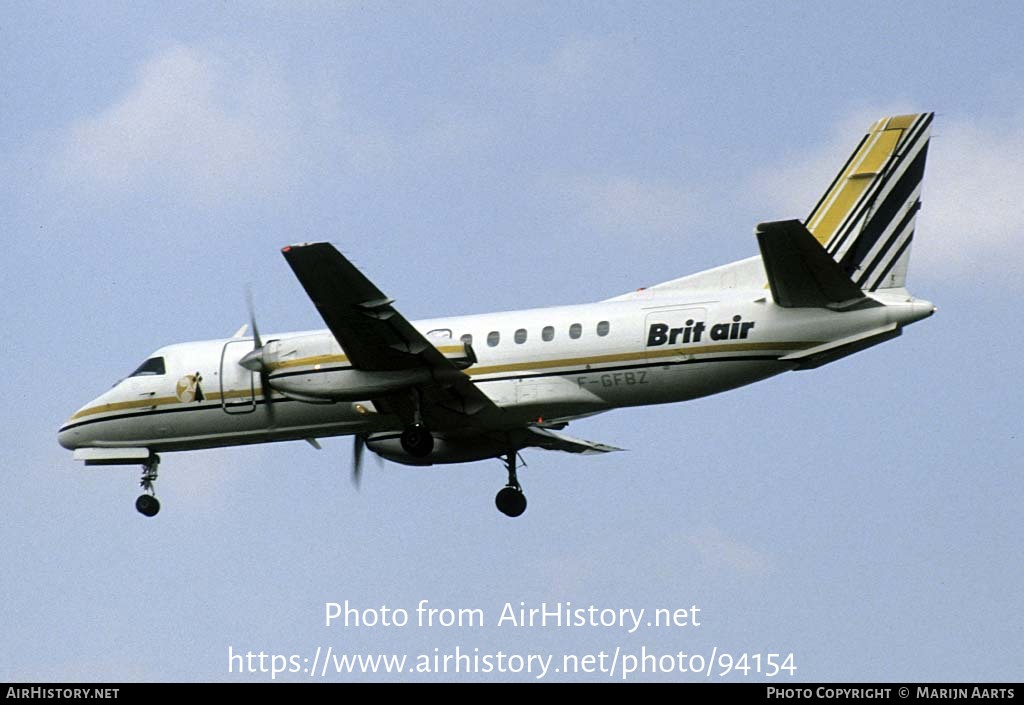 Aircraft Photo of F-GFBZ | Saab-Fairchild SF-340A | Brit Air | AirHistory.net #94154