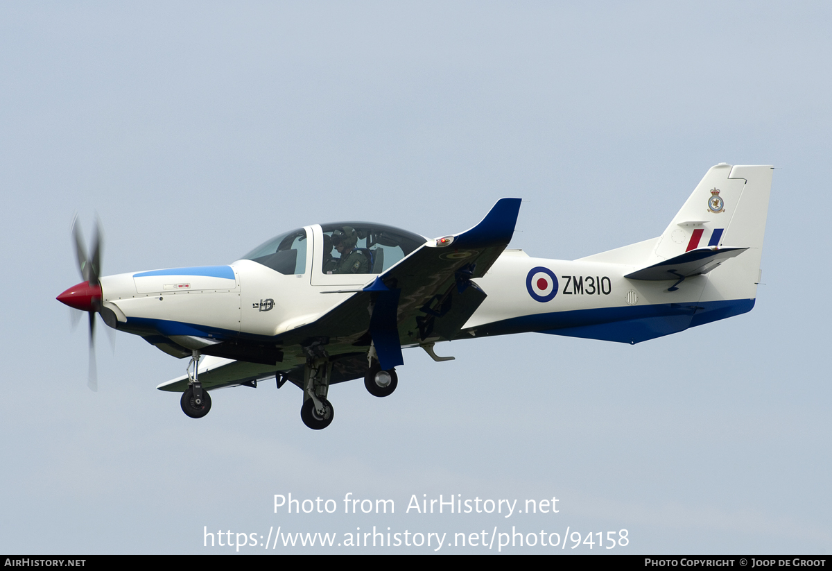 Aircraft Photo of ZM310 | Grob G-120TP Prefect T1 | UK - Air Force | AirHistory.net #94158