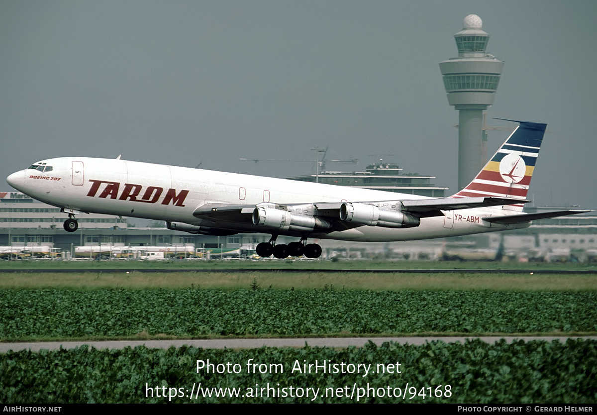 Aircraft Photo of YR-ABM | Boeing 707-321C | TAROM - Transporturile Aeriene Române | AirHistory.net #94168