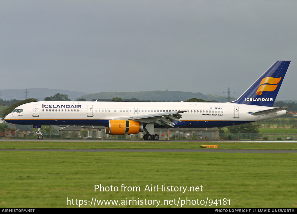 Aircraft Photo of TF-FIO | Boeing 757-208 | Icelandair | AirHistory.net #94181