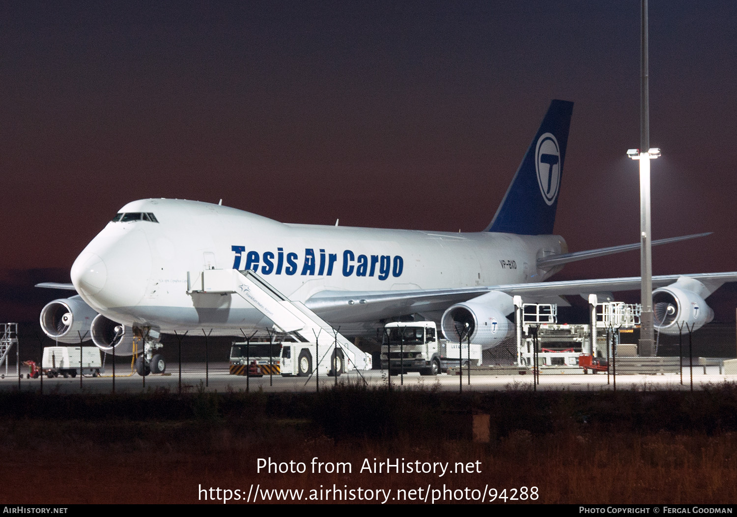 Aircraft Photo of VP-BXD | Boeing 747-230F | Tesis Air Cargo | AirHistory.net #94288