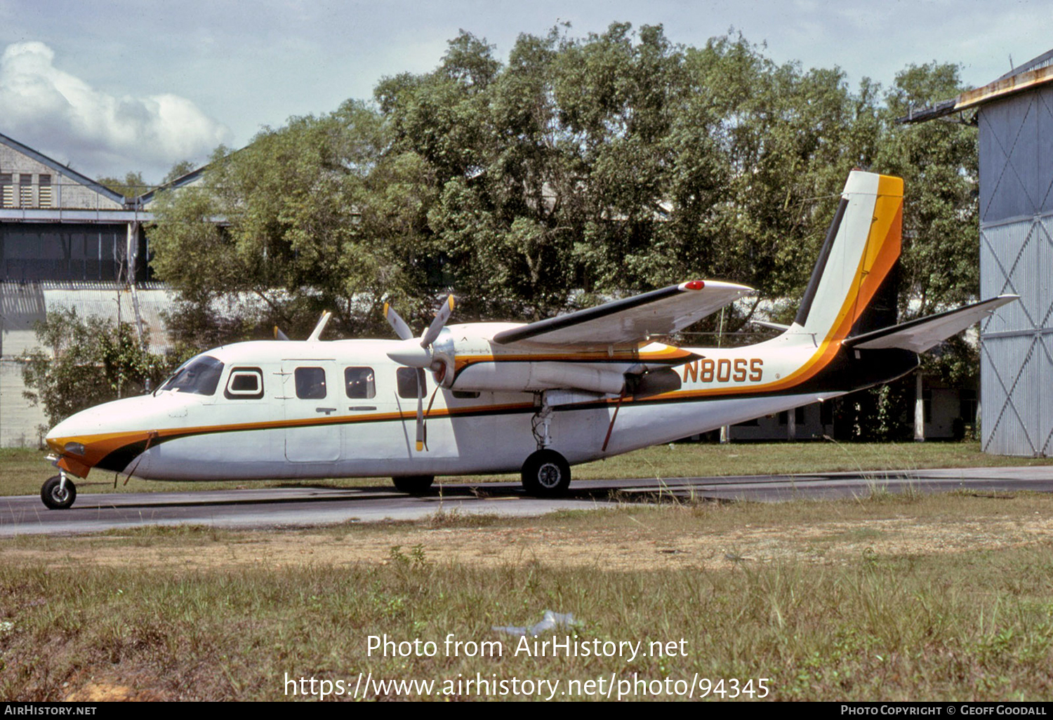 Aircraft Photo of N80SS | Aero Commander 680T Turbo Commander | AirHistory.net #94345