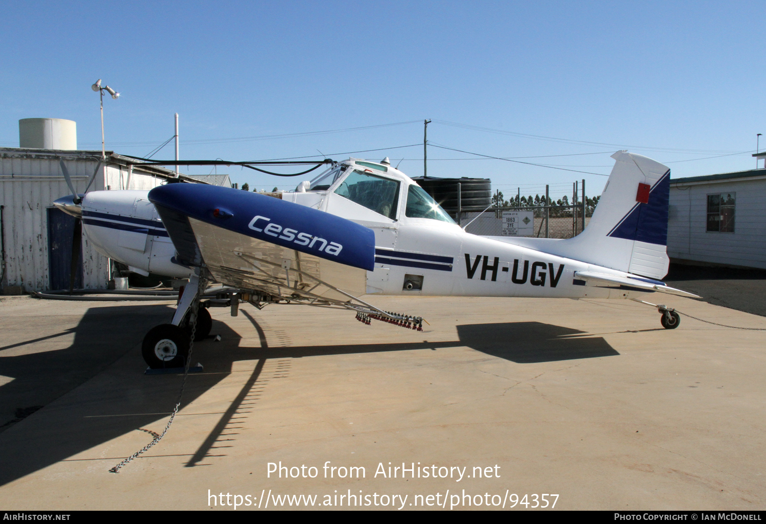 Aircraft Photo of VH-UGV | Cessna A188B AgWagon | AirHistory.net #94357