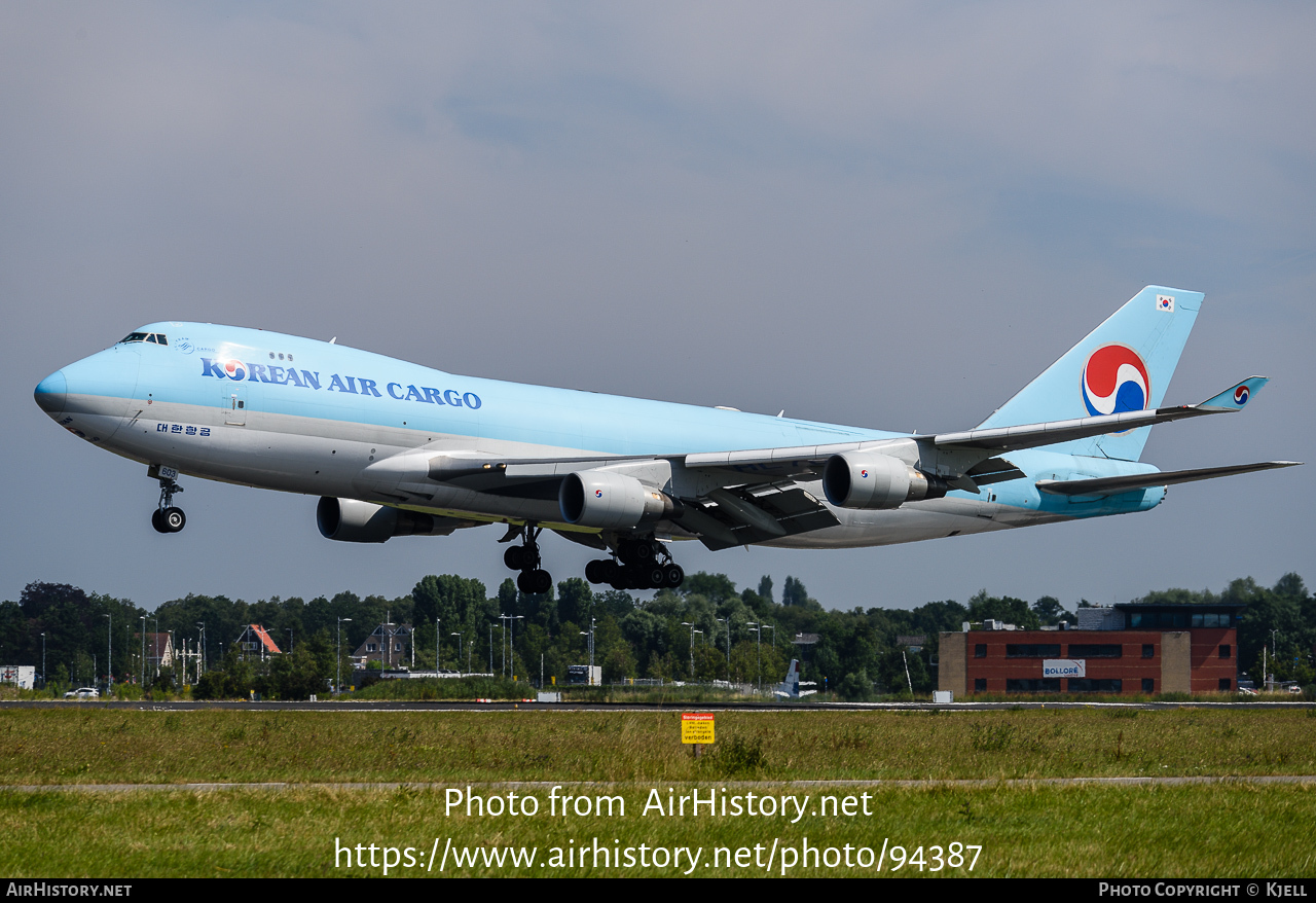 Aircraft Photo of HL7603 | Boeing 747-4B5F/ER/SCD | Korean Air Cargo | AirHistory.net #94387