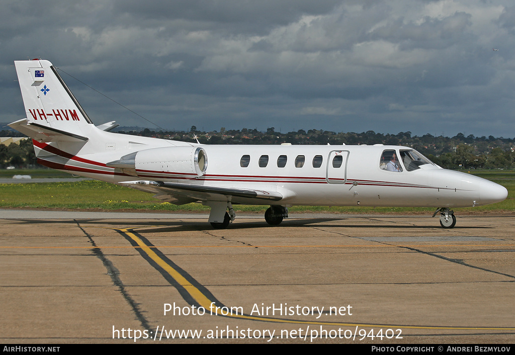 Aircraft Photo of VH-HVM | Cessna 550 Citation Bravo | AirHistory.net #94402