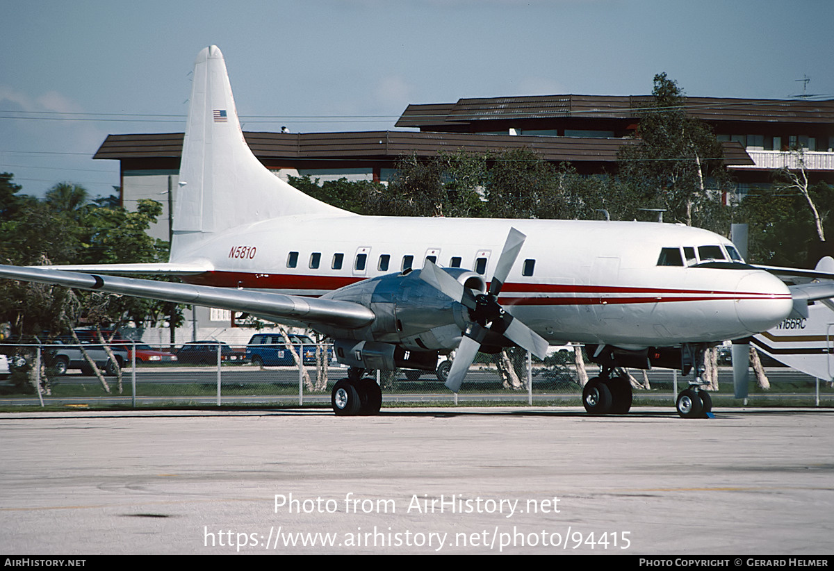 Aircraft Photo of N5810 | Convair 580 | AirHistory.net #94415