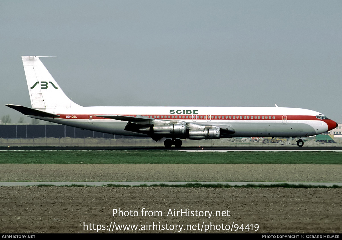 Aircraft Photo of 9Q-CBL | Boeing 707-321B | Scibe Airlift Zaire - SBZ | AirHistory.net #94419