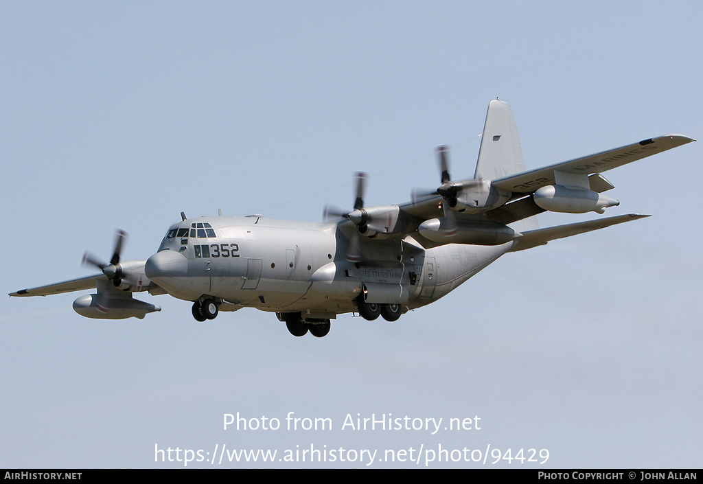 Aircraft Photo of 165352 / 5352 | Lockheed Martin KC-130T Hercules (L ...