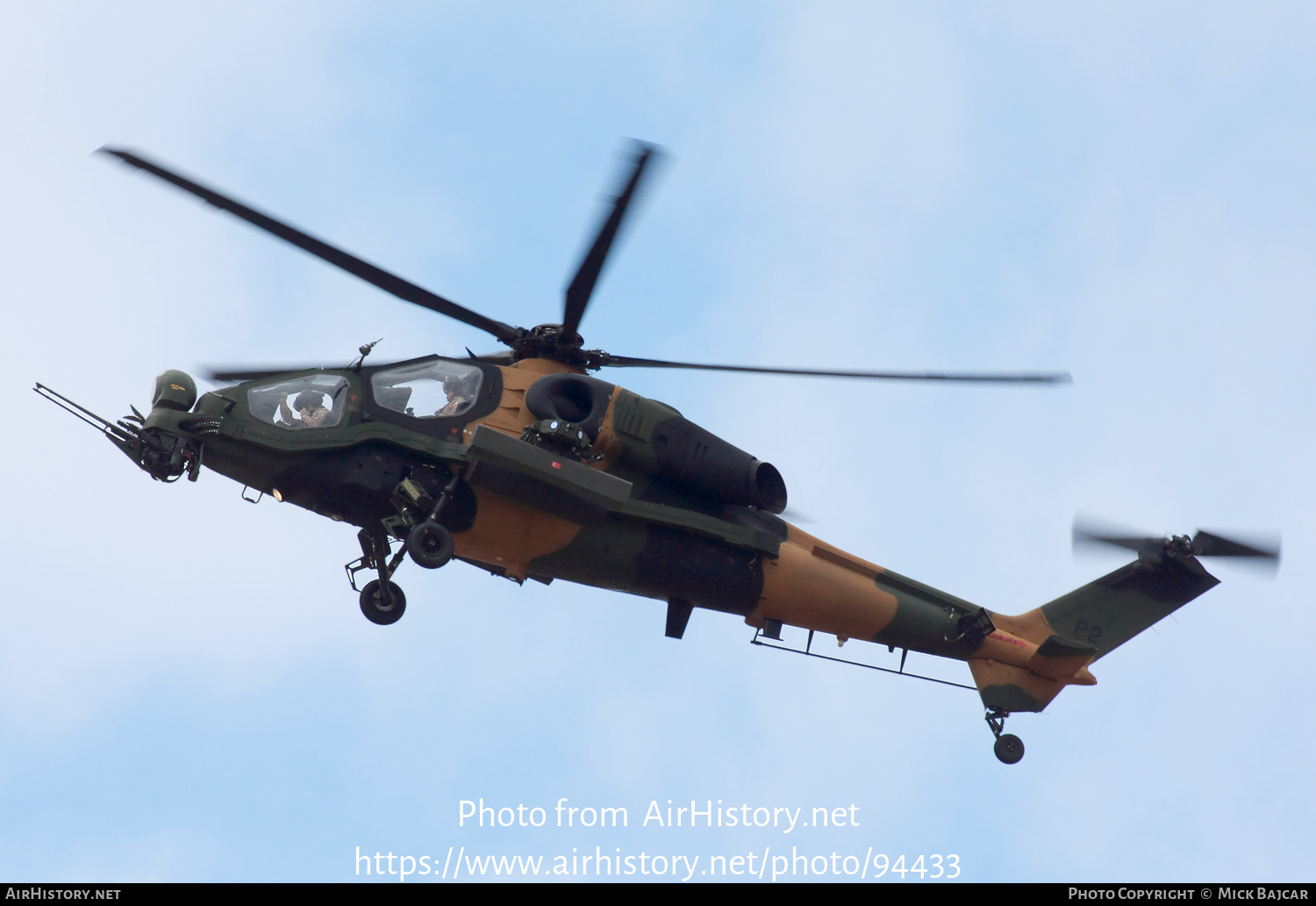 Aircraft Photo of P2 | TAI T-129A ATAK | Turkey - Army | AirHistory.net #94433