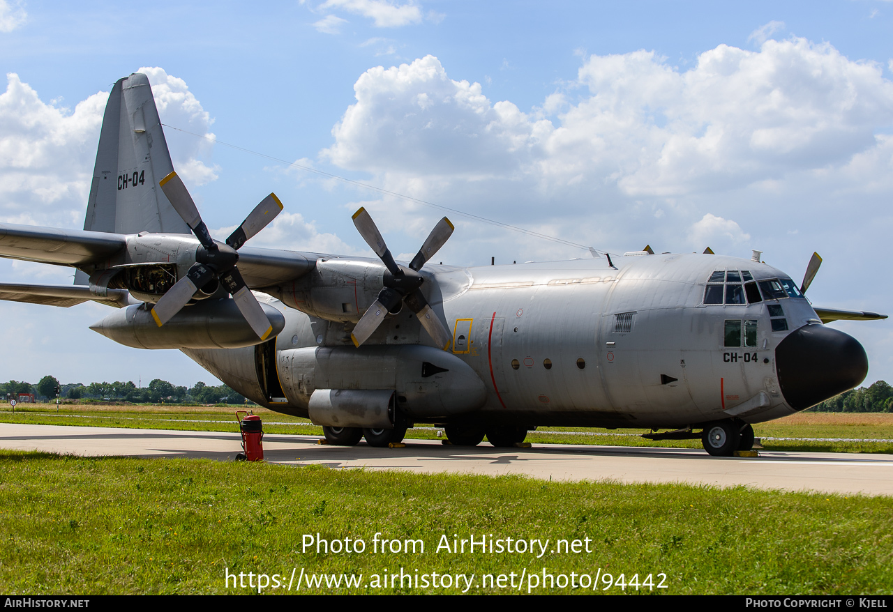 Aircraft Photo of CH-04 | Lockheed C-130H Hercules | Belgium - Air Force | AirHistory.net #94442