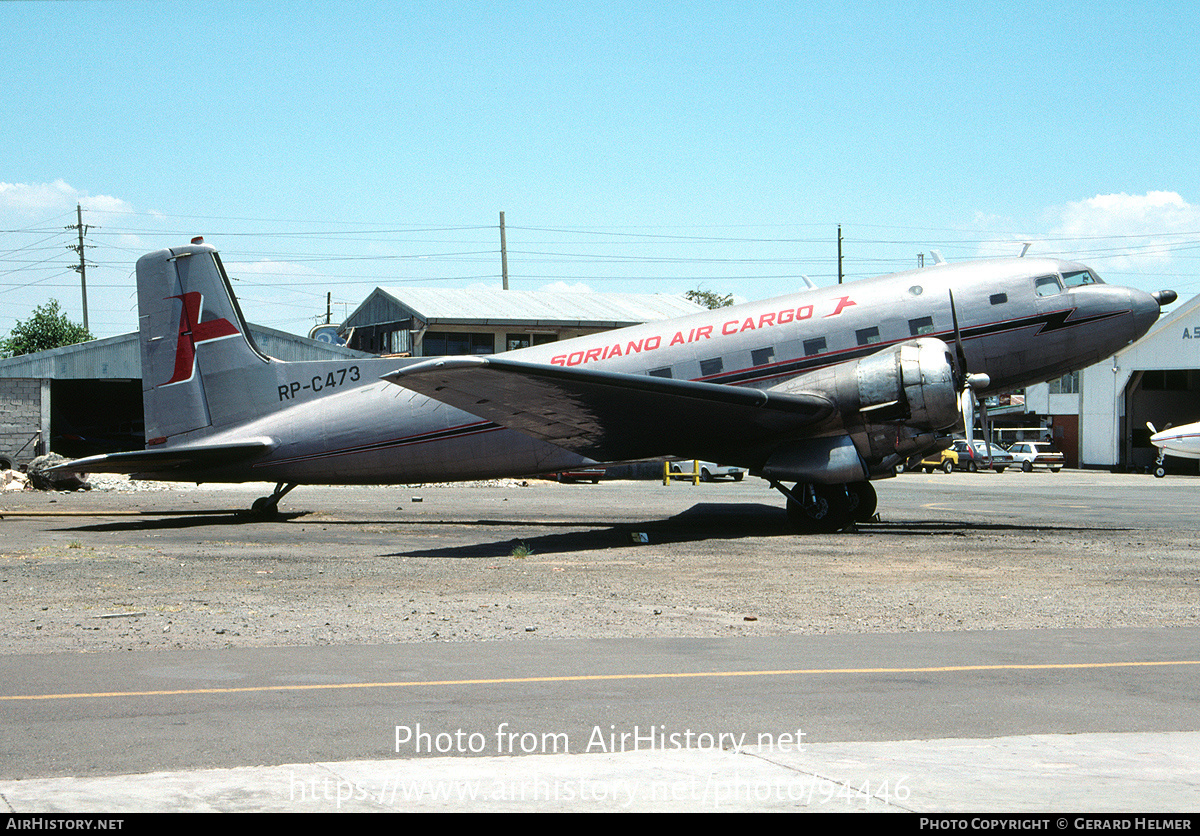 Aircraft Photo of RP-C473 | Douglas C-117D (DC-3S) | Soriano Air Cargo | AirHistory.net #94446