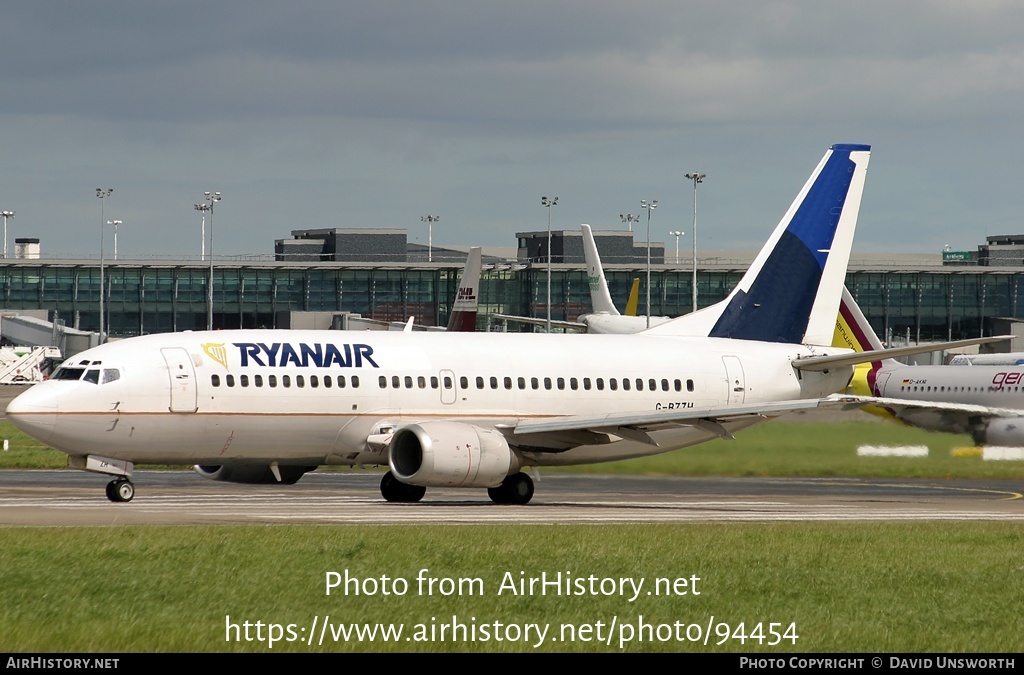 Aircraft Photo of G-BZZH | Boeing 737-3Q8 | Ryanair | AirHistory.net #94454