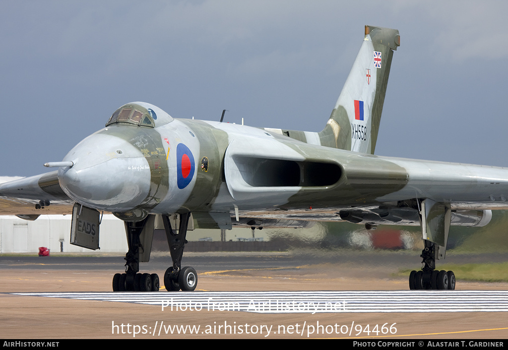 Aircraft Photo of G-VLCN / XH558 | Avro 698 Vulcan B.2 | UK - Air Force | AirHistory.net #94466