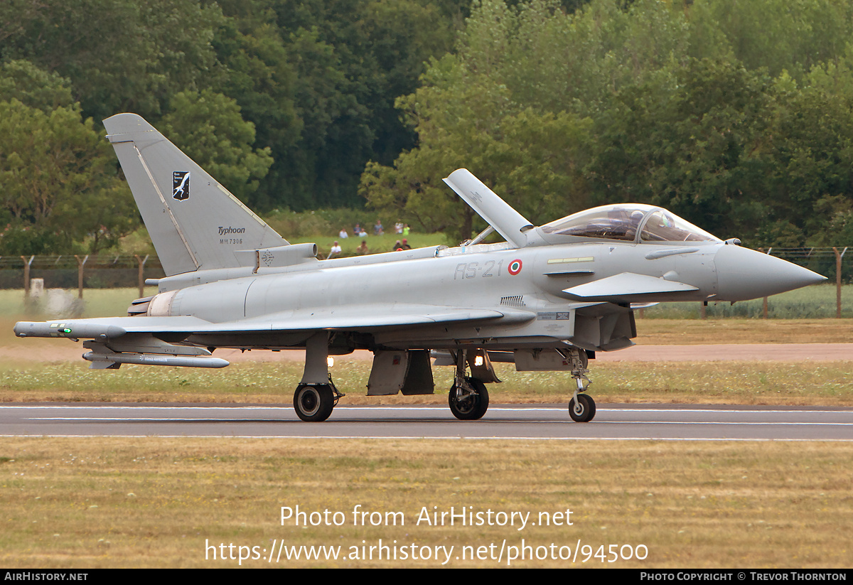 Aircraft Photo of MM7306 | Eurofighter EF-2000 Typhoon S | Italy - Air Force | AirHistory.net #94500