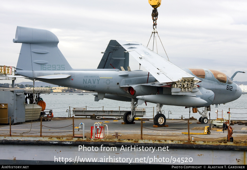 Aircraft Photo of 162935 | Grumman EA-6B Prowler (G-128) | USA - Navy | AirHistory.net #94520