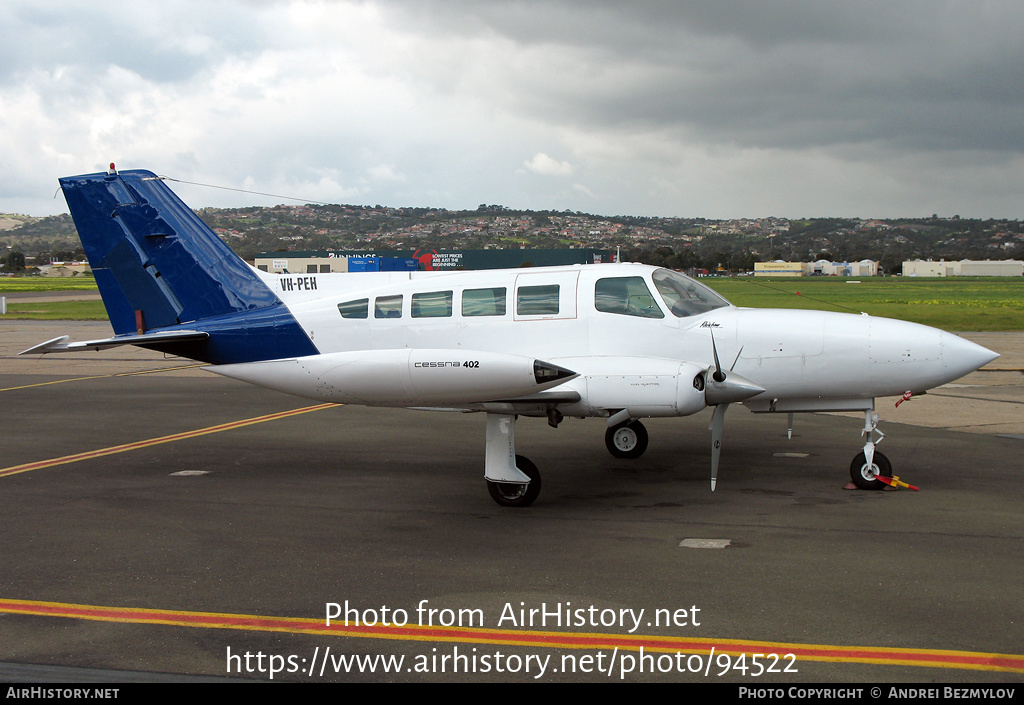 Aircraft Photo of VH-PEH | Cessna 402B Businessliner | AirHistory.net #94522