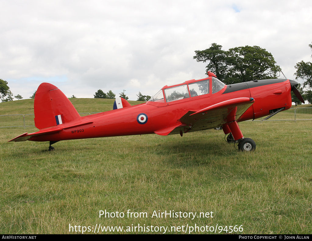 Aircraft Photo of G-BCGC / WP903 | De Havilland DHC-1 Chipmunk Mk22 | UK - Air Force | AirHistory.net #94566