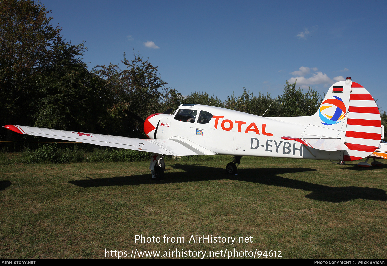 Aircraft Photo of D-EYBH | Yakovlev Yak-18T | AirHistory.net #94612