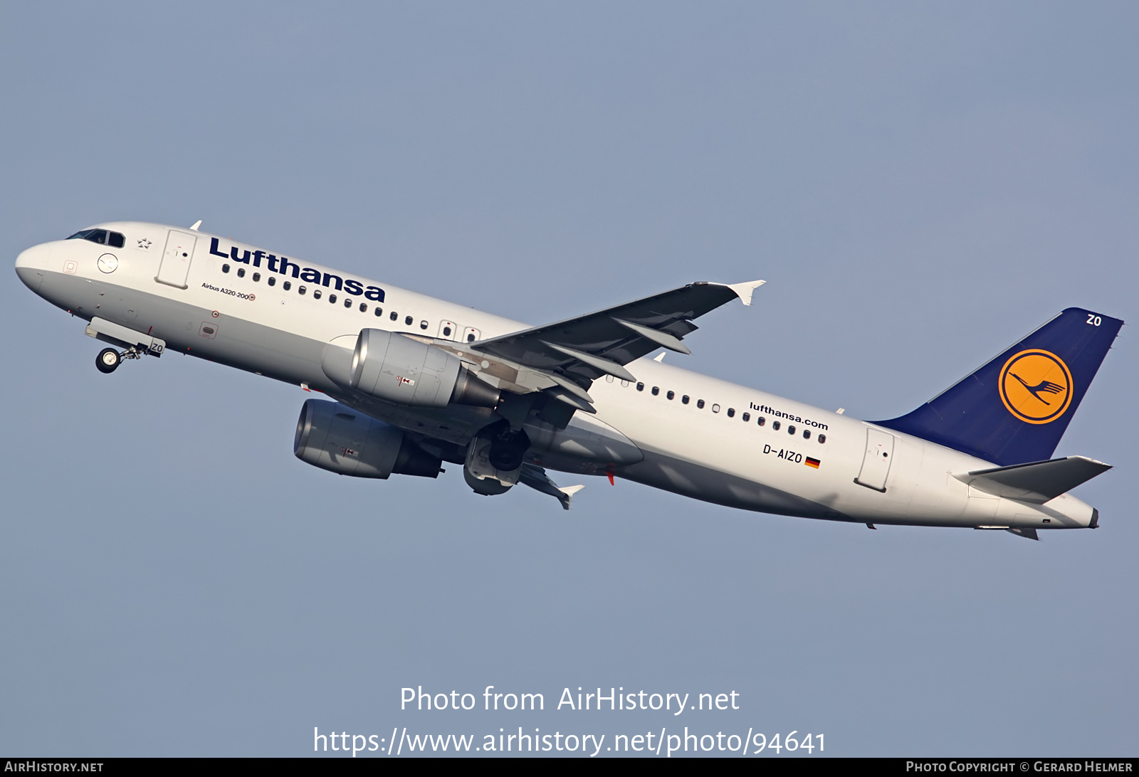 Aircraft Photo of D-AIZO | Airbus A320-214 | Lufthansa | AirHistory.net #94641