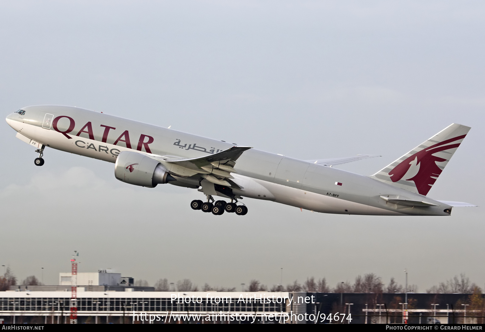 Aircraft Photo of A7-BFF | Boeing 777-FDZ | Qatar Airways Cargo | AirHistory.net #94674