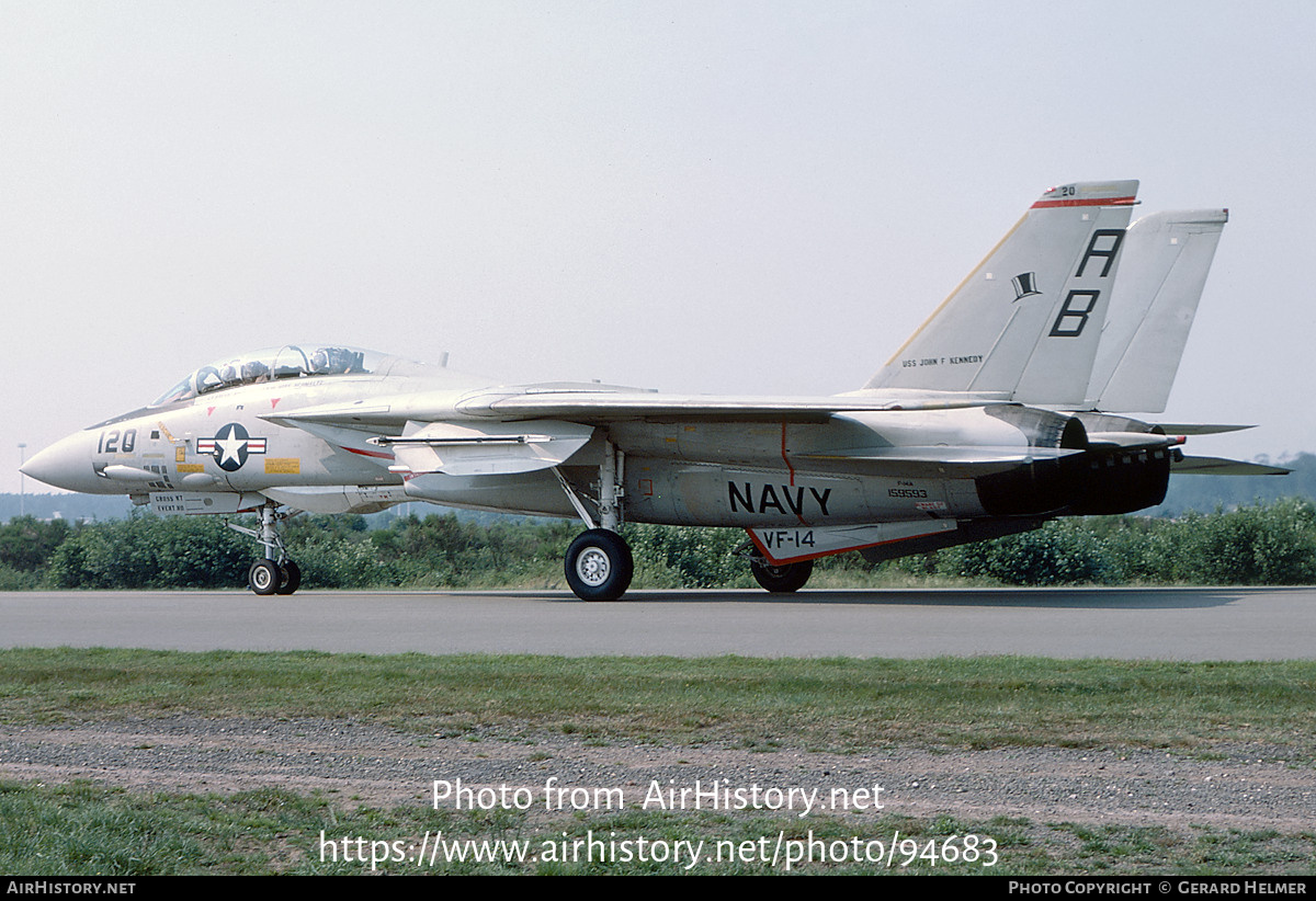 Aircraft Photo of 159593 | Grumman F-14A Tomcat | USA - Navy | AirHistory.net #94683