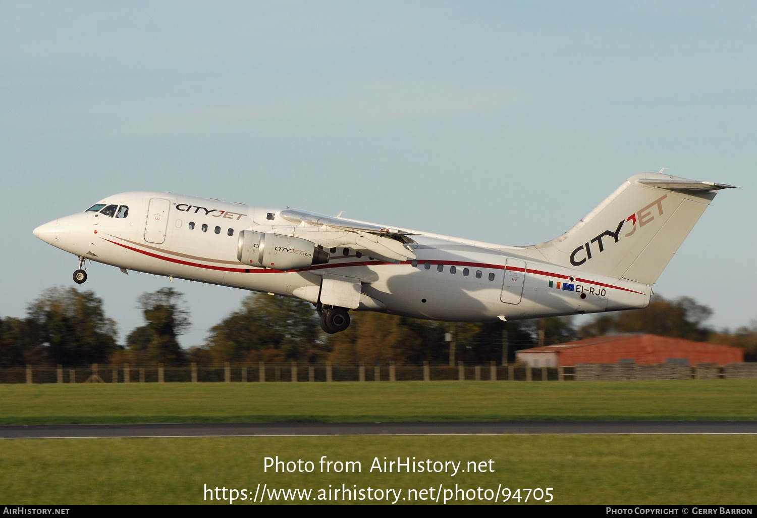 Aircraft Photo of EI-RJO | BAE Systems Avro 146-RJ85 | CityJet | AirHistory.net #94705