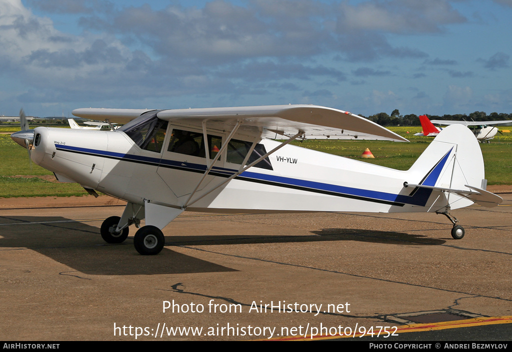 Aircraft Photo of VH-YLW | Wag-Aero Sportsman 2x2 | AirHistory.net #94752